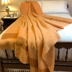 Mohair/Wool Niagara rainbow blanket